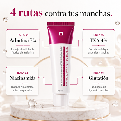 Crema Despigmentante — Arbutina 7% + TXA 4%