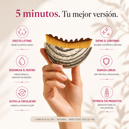 Cepillo Facial de Drenaje Linfático